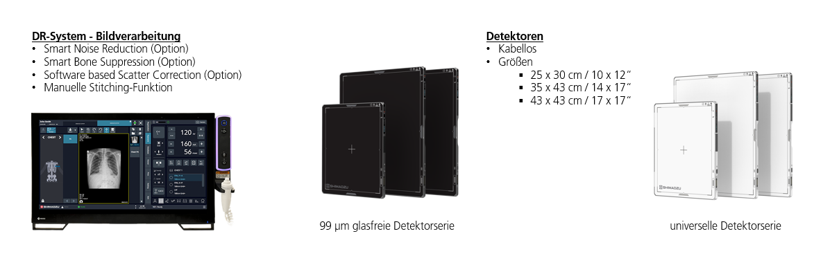 DR system (recommended FPD)